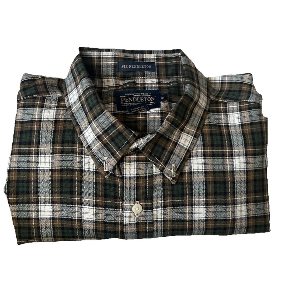 PENDLETON Sir Pendleton 100% Wool Button Down Cla… - image 3